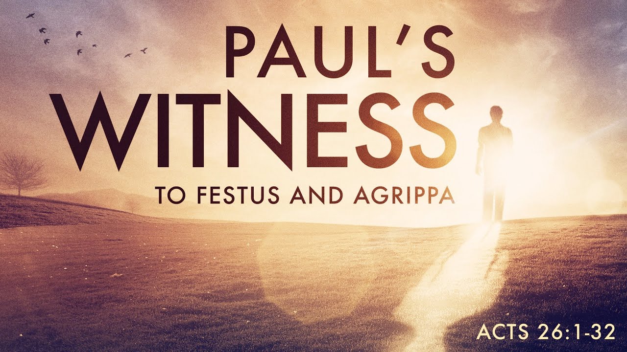 Paul In Acts 26